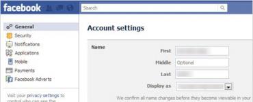 Jak zmienić swój login na Facebooku Jak zmienić swój login na Facebooku